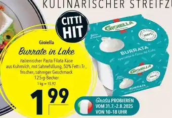 CITTI Markt Gioiella Burrate in Lake Angebot