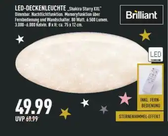 Marktkauf Led-deckenleuchte  „shakira Starry XXL“ Brìlliant Angebot