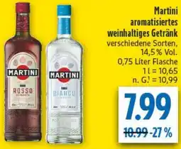 diska Martini aromatisiertes weinhaltiges Getränk Angebot