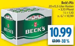 diska Beck's Pils Angebot