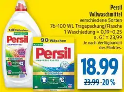 diska Persil Vollwaschmittel Angebot