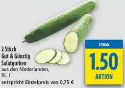 diska Gut & Günstig Salatgurken Angebot