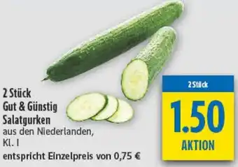 diska Gut & Günstig Salatgurken Angebot