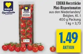 diska EDEKA Herzstücke Mini-Rispentomaten Angebot