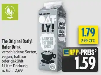 diska The Original Oatly! Hafer Drink Angebot