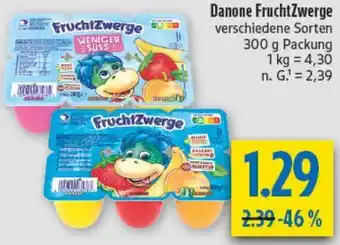 diska Danone FruchtZwerge Angebot