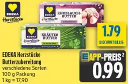 diska EDEKA Herzstücke Butterzubereitung Angebot