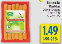 diska Eberswalder Würstchen Angebot