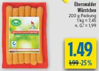 diska Eberswalder Würstchen Angebot