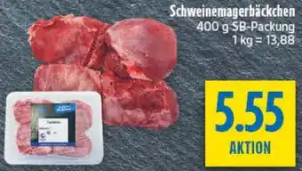 diska Schweinemagerbäckchen Angebot
