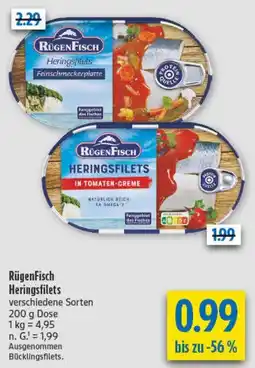 diska RügenFisch Heringsfilets Angebot