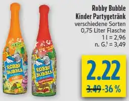 diska Robby Bubble Kinder Partygetränk Angebot