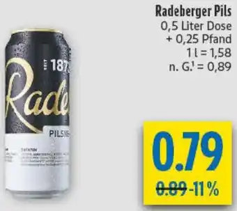 diska Radeberger Pils Angebot