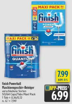 diska finish Powerball Maschinengeschirr-Reiniger Angebot