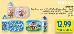 diska MEPAL Lunch-Set Angebot