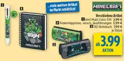 diska MINECRAFT Verschiedene Artikel Angebot