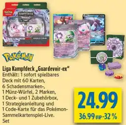 diska Pokémon Liga Kampfdeck ,,Guardevoir-ex" Angebot