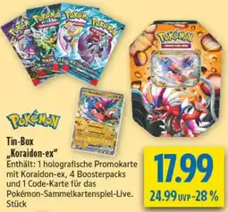 diska Pokémon Tin-Box ,,Koraidon-ex" Angebot