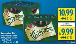 diska Wernesgrüner Bier Angebot