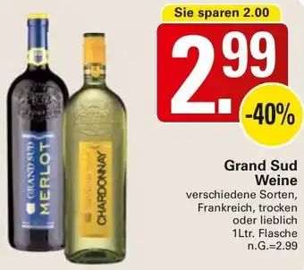 WEZ Grand Sud Weine Angebot
