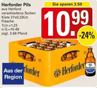 WEZ Herforder Pils Angebot