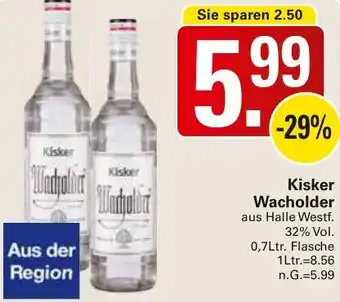 WEZ Kisker Wacholder Angebot
