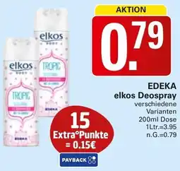 WEZ EDEKA elkos Deospray Angebot