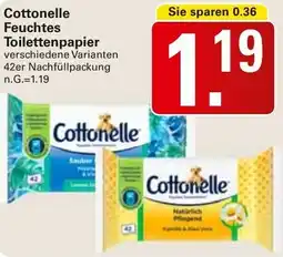 WEZ Cottonelle Feuchtes Toilettenpapier Angebot