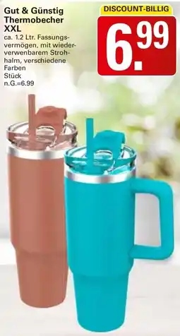WEZ Gut & Günstig Thermobecher XXL Angebot