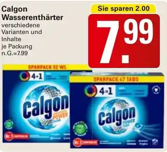 WEZ Calgon Wasserenthärter Angebot