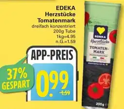 WEZ EDEKA Herzstücke Tomatenmark Angebot