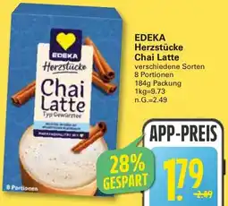 WEZ EDEKA Herzstücke Chai Latte Angebot