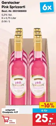 Netto Marken-Discount Gerstacker Pink Sprizzarti Angebot