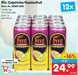 Netto Marken-Discount Pitu Caipirinha Passionfruit Angebot