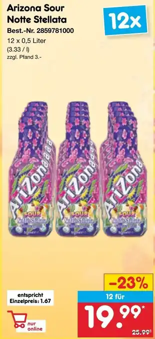 Netto Marken-Discount Arizona Sour Notte Stellata Angebot
