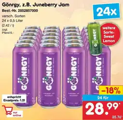 Netto Marken-Discount Gönrgy, z.B. Juneberry Jam Angebot