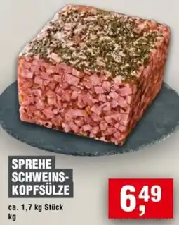 Handelshof Sprehe schweinskopfsülze Angebot