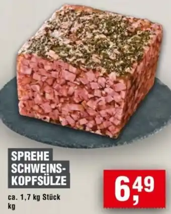 Handelshof Sprehe schweinskopfsülze Angebot