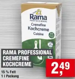 Handelshof Rama professional cremefine kochcreme Angebot