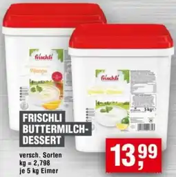 Handelshof Frischli buttermilch dessert Angebot