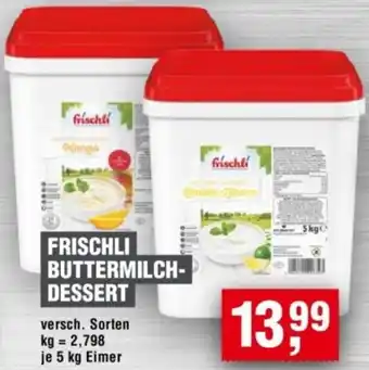 Handelshof Frischli buttermilch dessert Angebot