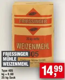 Handelshof Friessinger mühle weizenmehl Angebot