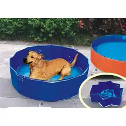 Netto Marken-Discount Heim Hunde Swimmingpool Outdoor-Dog Ø 80 x 20 cm Angebot