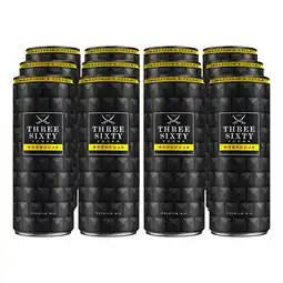 Netto Marken-Discount Three Sixty Vodka & Maracuja Mixgetränk 10,0 % vol 0,33 Liter Dose, 12er Pack Angebot
