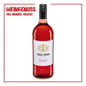 Netto Marken-Discount Serge Morin Vin de France Rose halbtrocken 12,0 % vol 1 Liter Angebot