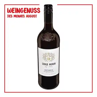 Netto Marken-Discount Serge Morin Vin de France rot halbtrocken 12,0 % vol 1 Liter - Inhalt: 6 Flaschen Angebot