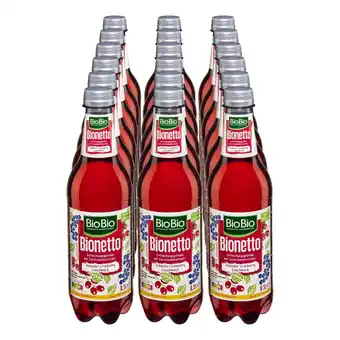 Netto Marken-Discount BioBio Bionetto Holunder-Cranberry 0,5 Liter, 18er Pack Angebot