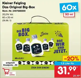 Netto Marken-Discount Kleiner Feigling Das Original Big-Box Angebot