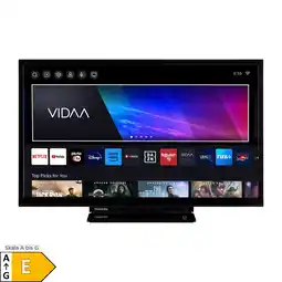 Netto Marken-Discount Toshiba Fernseher 24 Zoll Smart TV - VIDAA TV (HD LED TV, HDR, Triple-Tuner) 24WV3463DAZ Angebot