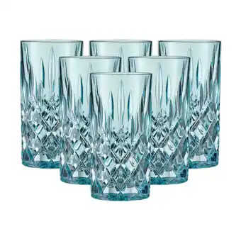 Netto Marken-Discount Nachtmann Longdrinkgläser Noblesse Colors 395 ml 6er Set Angebot